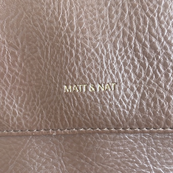 Matt & Nat | Brown Leatherette Satchel - Picture 3 of 6